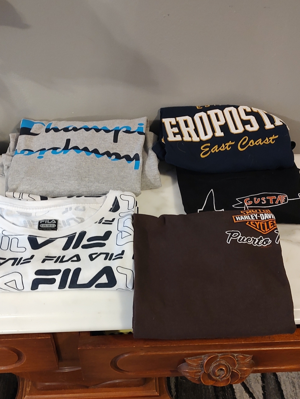 Fila And Four Mote Tshirts